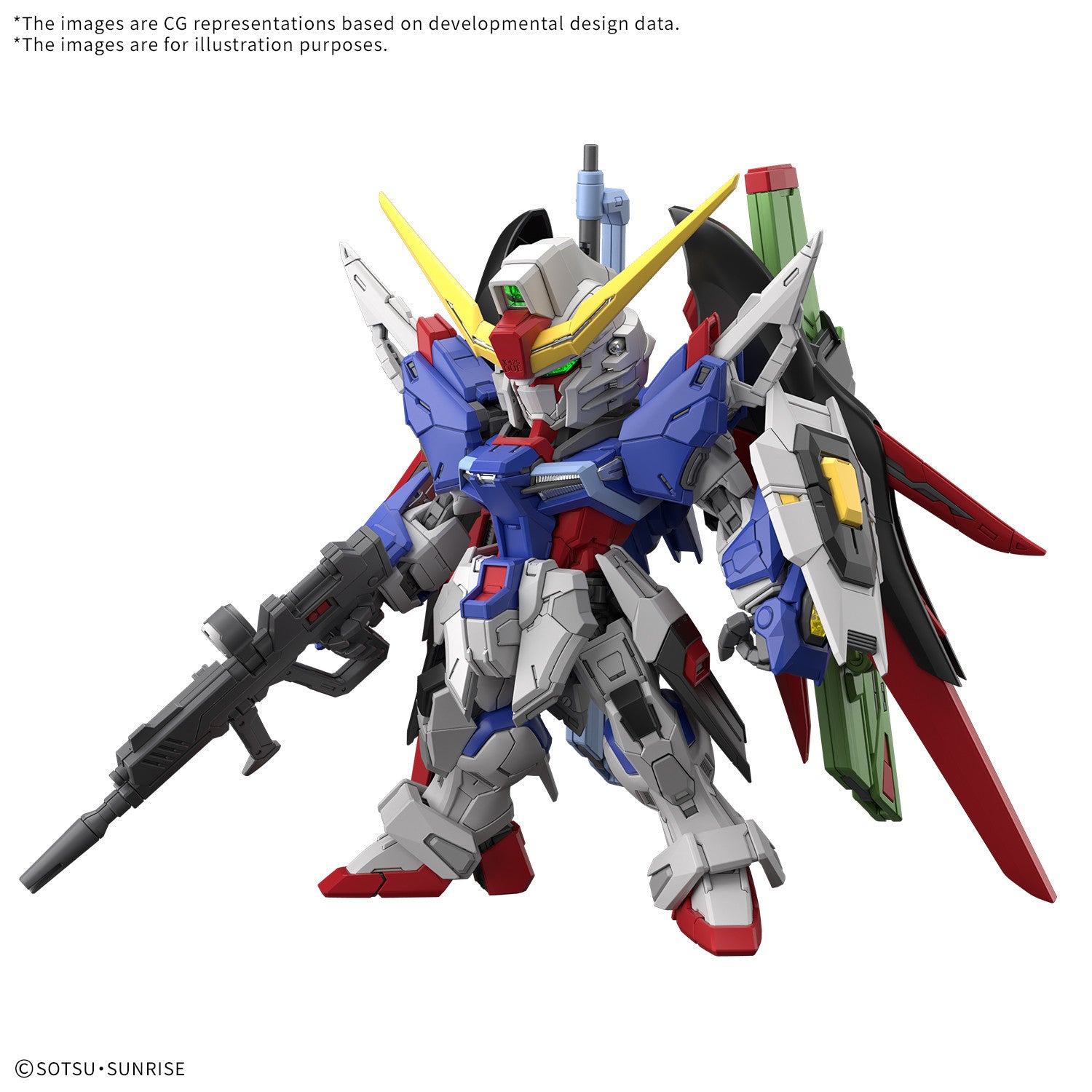 MK72027 - MASTER GRADE - MGSD DESTINY GUNDAM - MODEL KIT