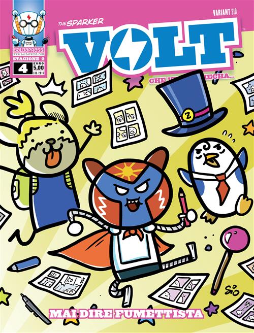 VOLT STAGIONE 2 - 4 MAI DIRE FUMETTISTA - VARIANT SIO