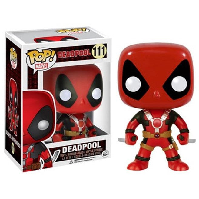 MARVEL: DEADPOOL - POP FUNKO VINYL FIGURE 111 DEADPOOL TWO SWORDS 10 CM