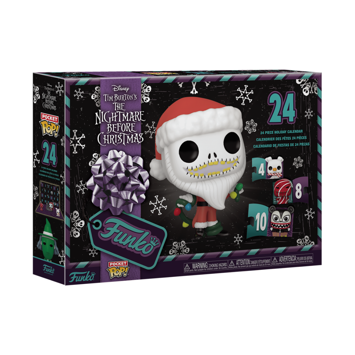 NIGHTMARE BEFORE CHRISTMAS - CALENDARIO DELL'AVVENTO - 24PZ