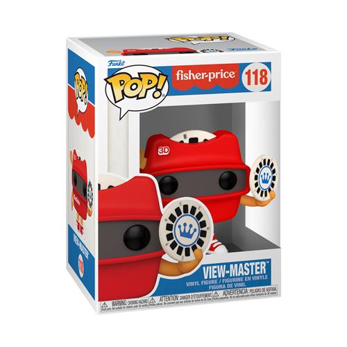 RETRO TOYS - POP FUNKO VINYL FIGURE 118 VIEW-MASTER 9CM