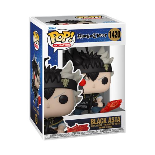 BLACK CLOVER - POP FUNKO VINYL FIGURE 1420 BLACK ASTA 9CM
