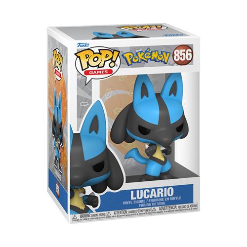 POKEMON - POP FUNKO VINYL FIGURE 856 LUCARIO (EMEA) 9CM