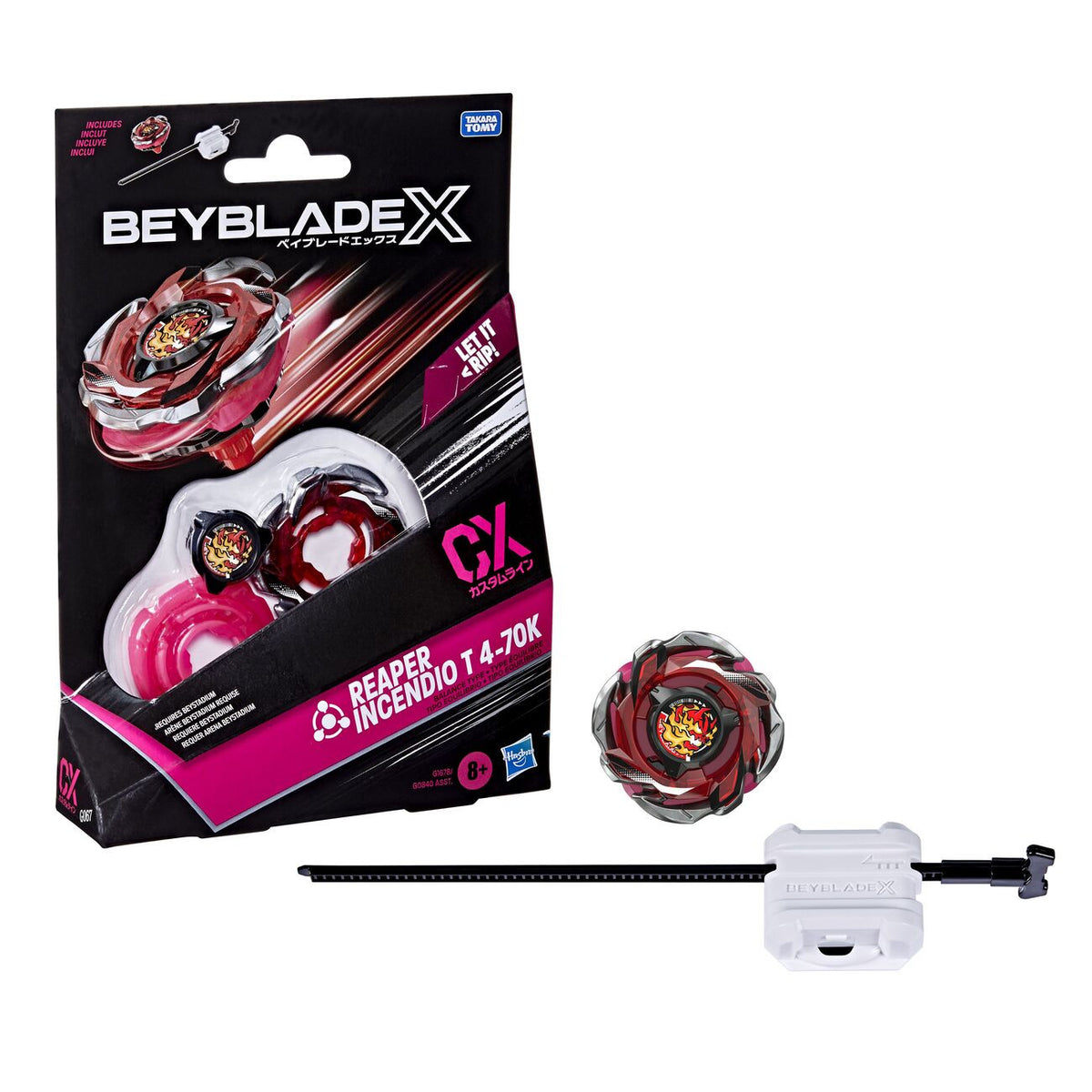 BEYBLADE-X - REAPER INCENDIO T