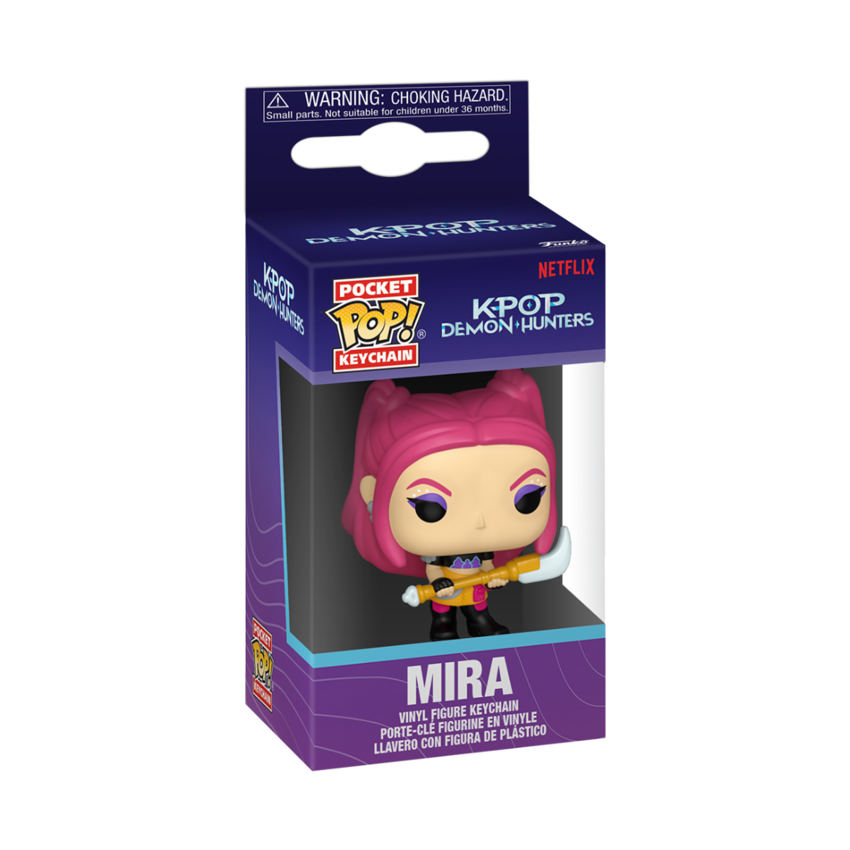 KPOP DEMON HUNTERS KEYCHAINS S1 - POP KEYCHAIN - MIRA 4CM