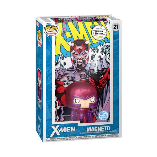 MARVEL - POP FUNKO COMIC COVERS VINYL FIGURE 21 MAGNETO X-MEN #1 9CM GA EXCL