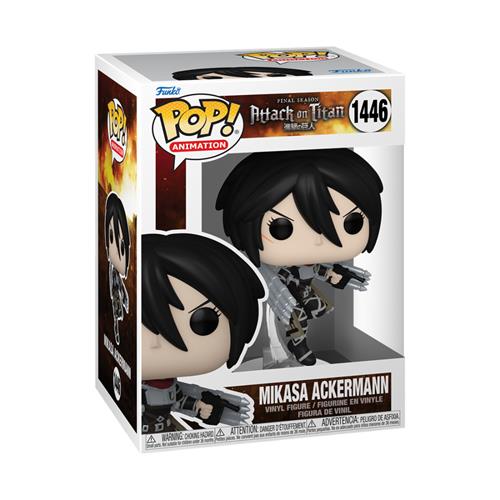 ATTACK ON TITAN S5 - POP FUNKO VINYL FIGURE 1446 MIKASA ACKERMAN 9CM