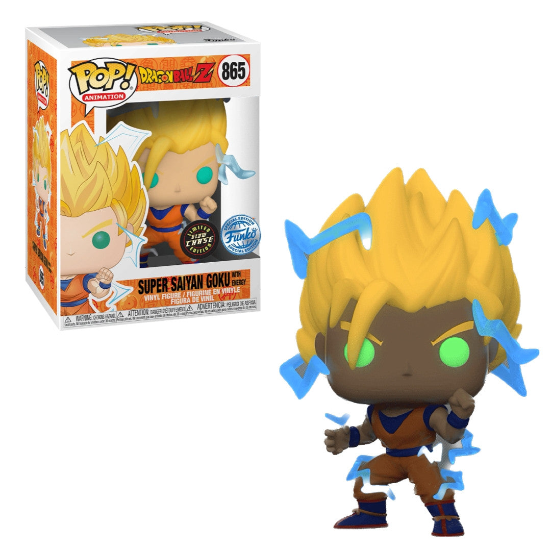 DRAGON BALL Z - POP FUNKO VINYL FIGURE 865 SS2 GOKU ASSORTMENT (6) W/GW CHASE GA EXCL