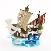 CP3D22 - ONE PIECE: NETFLIX - CALENDARIO PERPETUO 3D - GOING MERRY