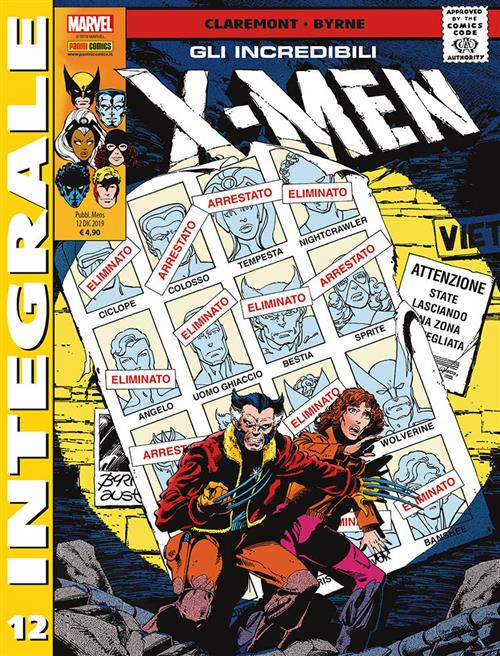 MARVEL INTEGRALE - X-MEN DI CHRIS CLAREMONT 12