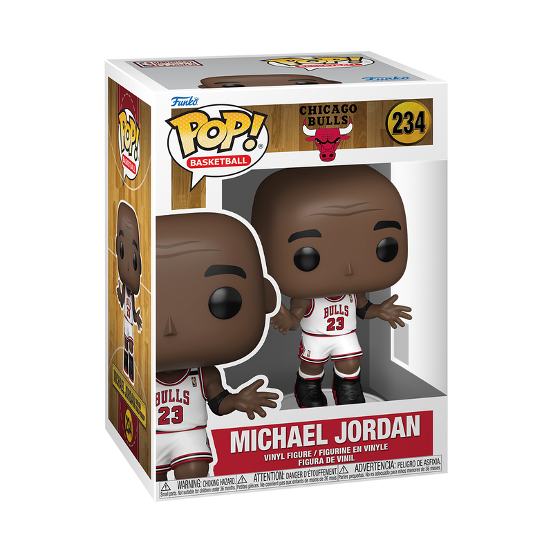 NBA LEGENDS S10 - POP FUNKO VINYL FIGURE 234 MICHAEL JORDAN (SHRUG) 9CM