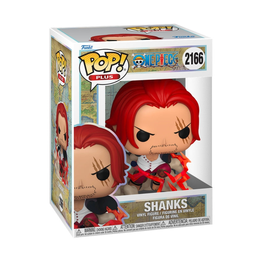 ONE PIECE - POP FUNKO PLUS VINYL FIGURE 2166 SHANKS 9CM