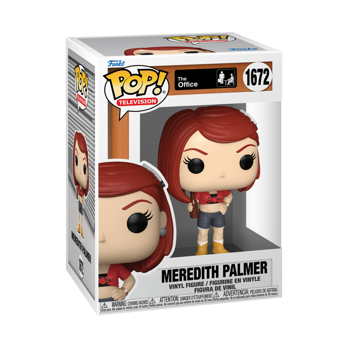 THE OFFICE - POP FUNKO VINYL FIGURE 1672 MEREDITH PALMER 9CM