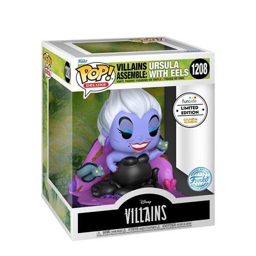 DISNEY: VILLAINS - POP FUNKO DELUXE VINYL FIGURE 1208 URSULA (ASSEMBLE) GA EXCL