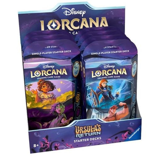LORCANA - BOX 8 STARTER DECKS - URSULA'S RETURN - ENG