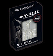 HAS-MAG29 - MAGIC THE GATHERING - SILVER PLATED COLLECTIBLE - NICOL BOLAS
