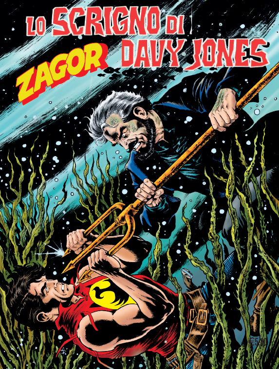 ZAGOR 735 (ZENITH 786) - LO SCRIGNO DI DAVY JONES, LA SFIDA DI KAIWA