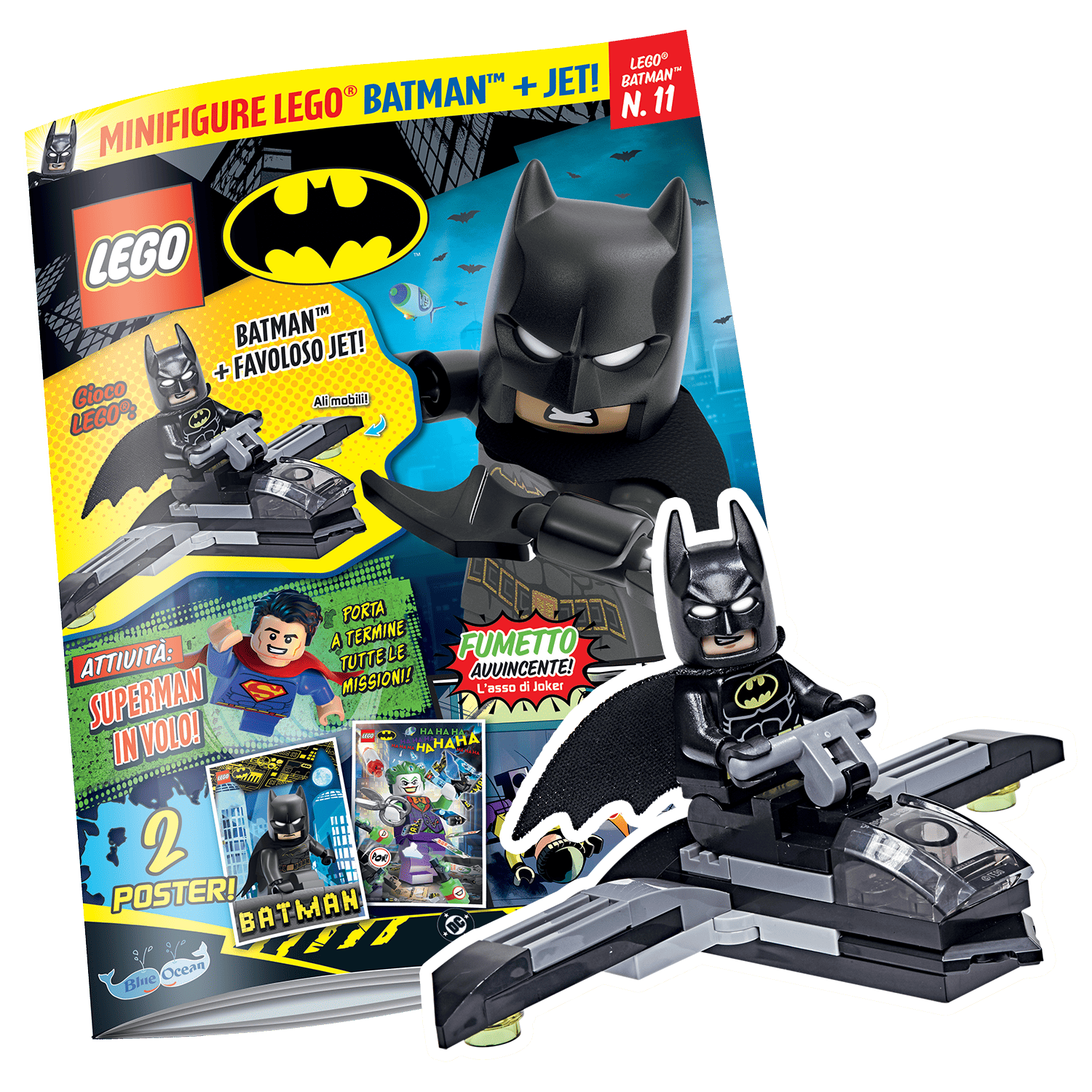 LEGO BATMAN N.11 - GIOCO LEGO: BATMAN + JET