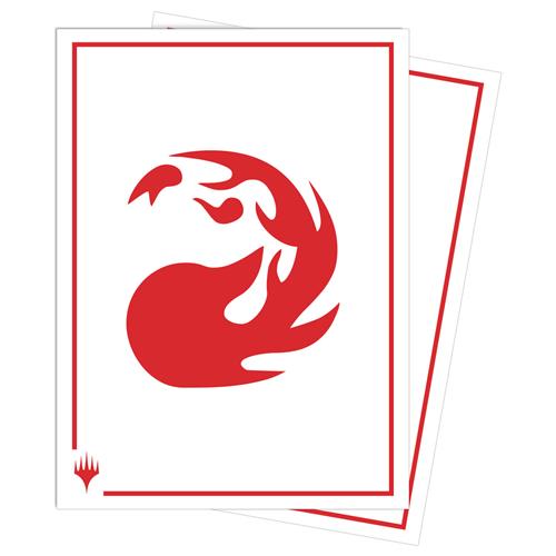 19934 - 105 DECK PROTECTOR SLEEVES - MAGIC: THE GATHERING - MANA 8 - MOUNTAIN