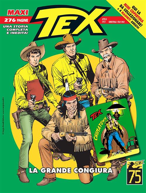 MAXI TEX 32 - MINI COPERTINA - TEX 110: CHINATOWN