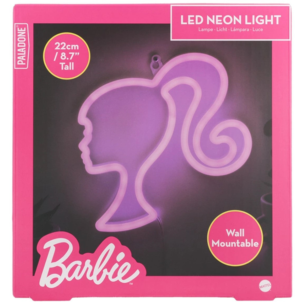 PP12620BRVN - BARBIE - WALL MOUNTABLE LED NEON LIGHT