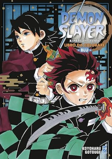DEMON SLAYER - LIBRO DA COLORARE - BLU VOL.2