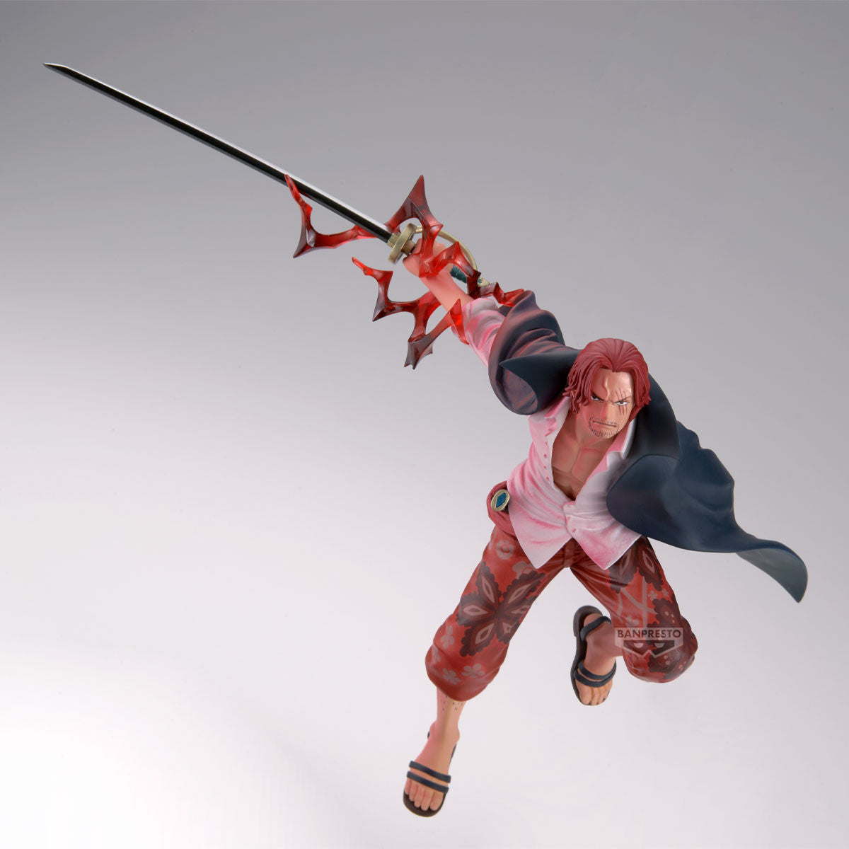 30066 - ONE PIECE - BATTLE RECORD COLLECTION - SHANKS SPECIAL VERSION - STATUA 17CM