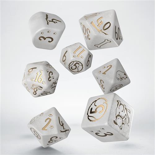 RDOG05 - SET 7 DADI - DOG DICE SET: CHARLIE