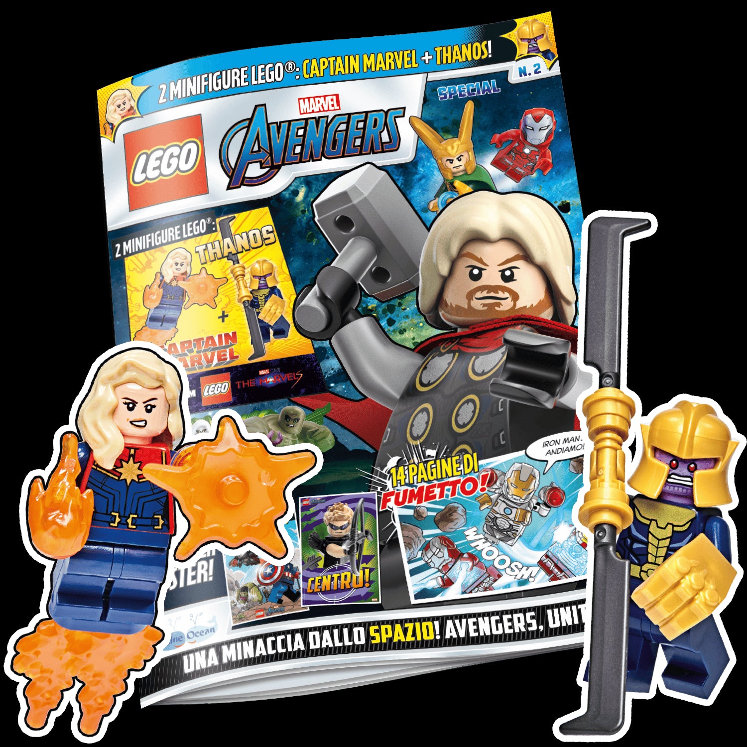 LEGO AVENGERS SPECIALE N.2 - THANOS + CAPTAIN MARVEL