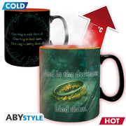 ABYMUGA508 - LORD OF THE RINGS - MUG HEAT CHANGE 460 ML - SAURON - CARDBOARD