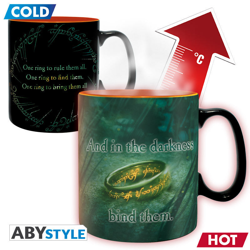 ABYMUGA508 - LORD OF THE RINGS - MUG HEAT CHANGE 460 ML - SAURON - CARDBOARD