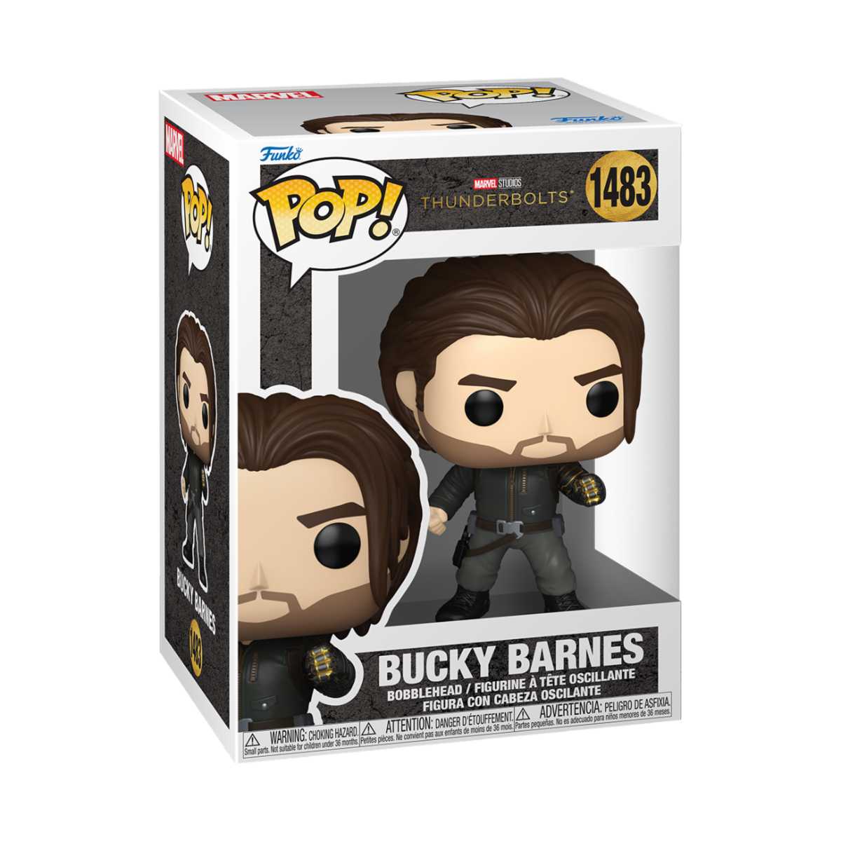 MARVEL: THUNDERBOLTS* - POP FUNKO VINYL FIGURE 1483 BUCKY BARNES 9CM