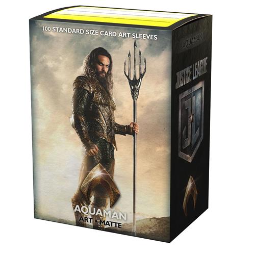 AT-16017 - 100 BUSTINE MATTE STANDARD - ART JUSTICE LEAGUE AQUAMAN