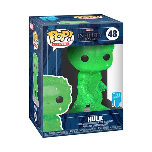 MARVEL: INFINITY SAGA ARTIST SERIES - POP FUNKO VINYL FIGURE 48 HULK (GR) 9CM