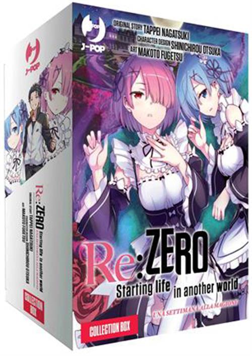 RE:ZERO STAGIONE II - UNA SETTIMANA ALLA MAGIONE BOX (VOLL.1-5)