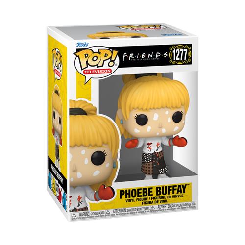 FRIENDS - POP FUNKO VINYL FIGURE 1277 PHOEBE W/CHICKEN POX 9CM