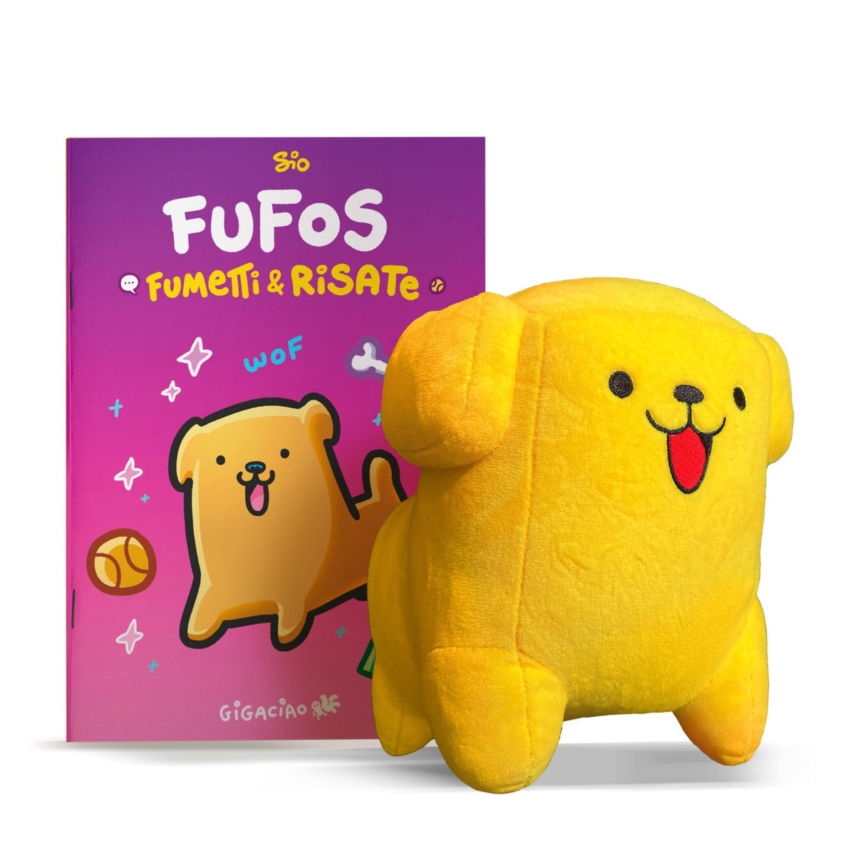 FUFOS - FUMETTI E RISATE (RIVISTA E PELUCHE)