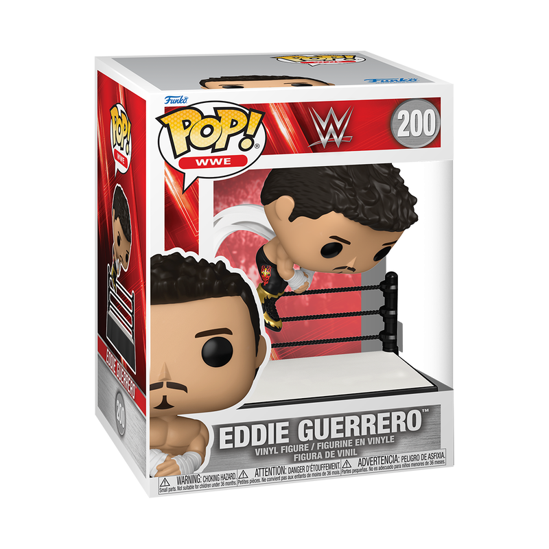 WWE S30 - WRESTLEMANIA - POP FUNKO PREMIUM VINYL FIGURE 200 EDDIE GUERRERO (FROG SPLASH) 9CM