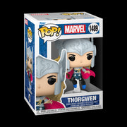 MARVEL: SPIDER-GWEN GWEN-VERSE - POP FUNKO VINYL FIGURE 1489 THORGWEN 9CM
