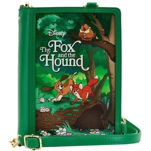 DISNEY - THE FOX AND THE HOUND - BORSA A TRACOLLA (REVERSIBILE) - CLASSIC BOOK