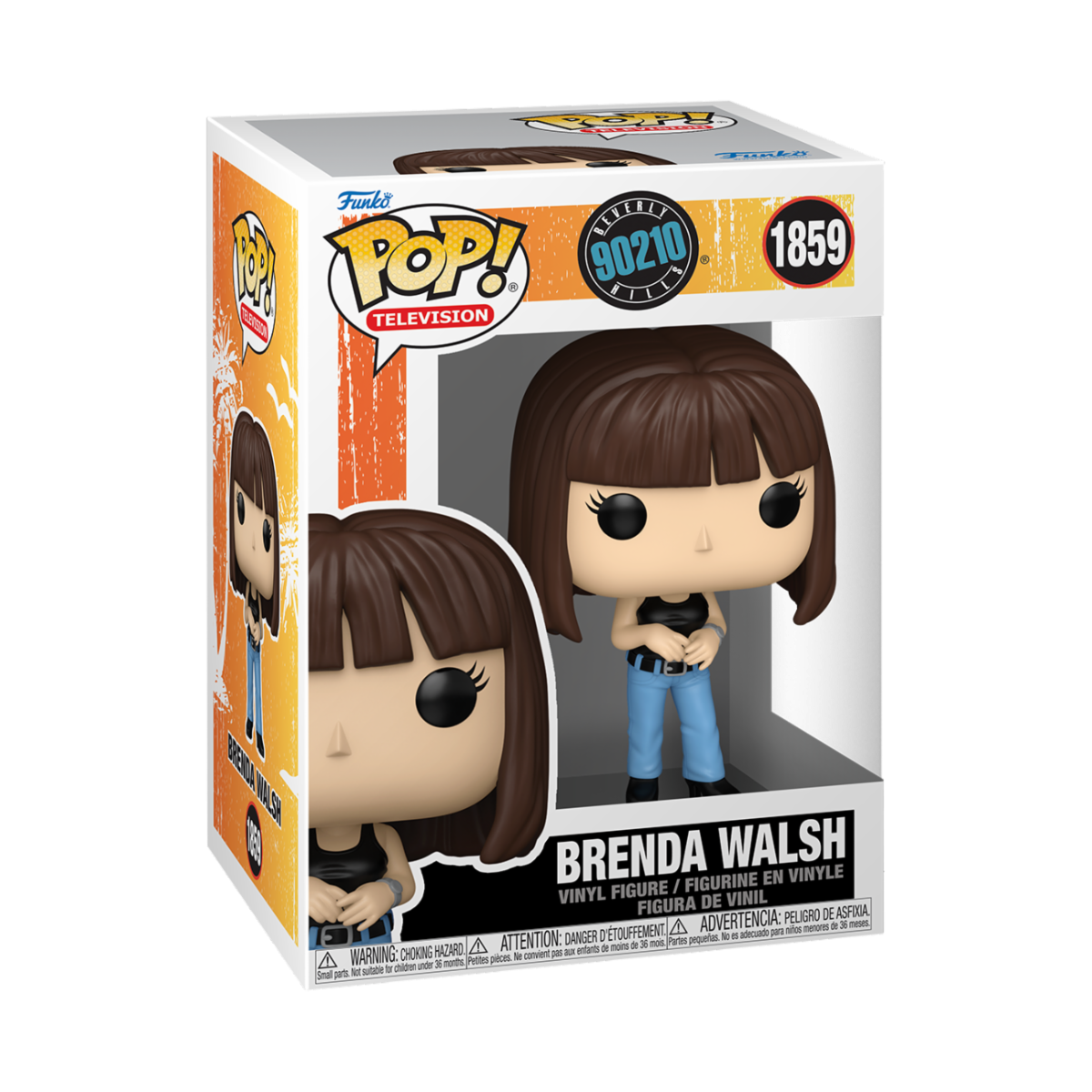 BEVERLY HILLS 90210 - POP FUNKO VINYL FIGURE 1859 BRENDA WALSH 9CM