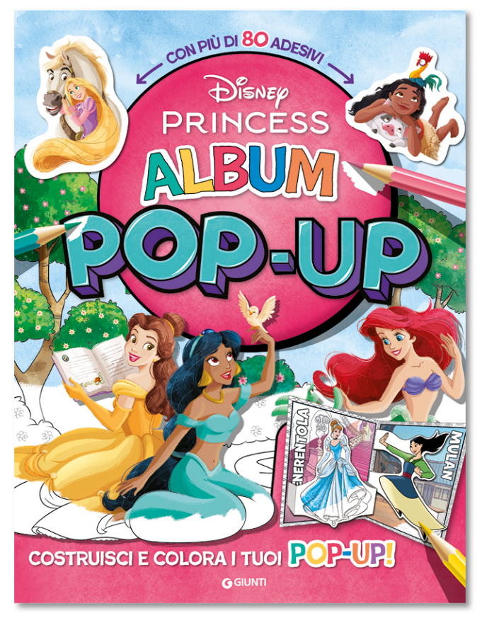 PRINCIPESSE COLORING POP UP