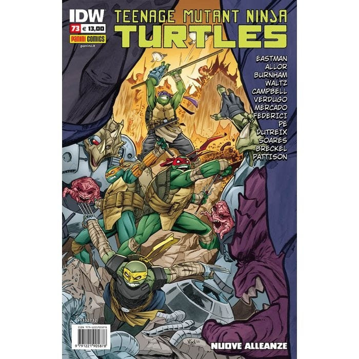 TEENAGE MUTANT NINJA TURTLES 73