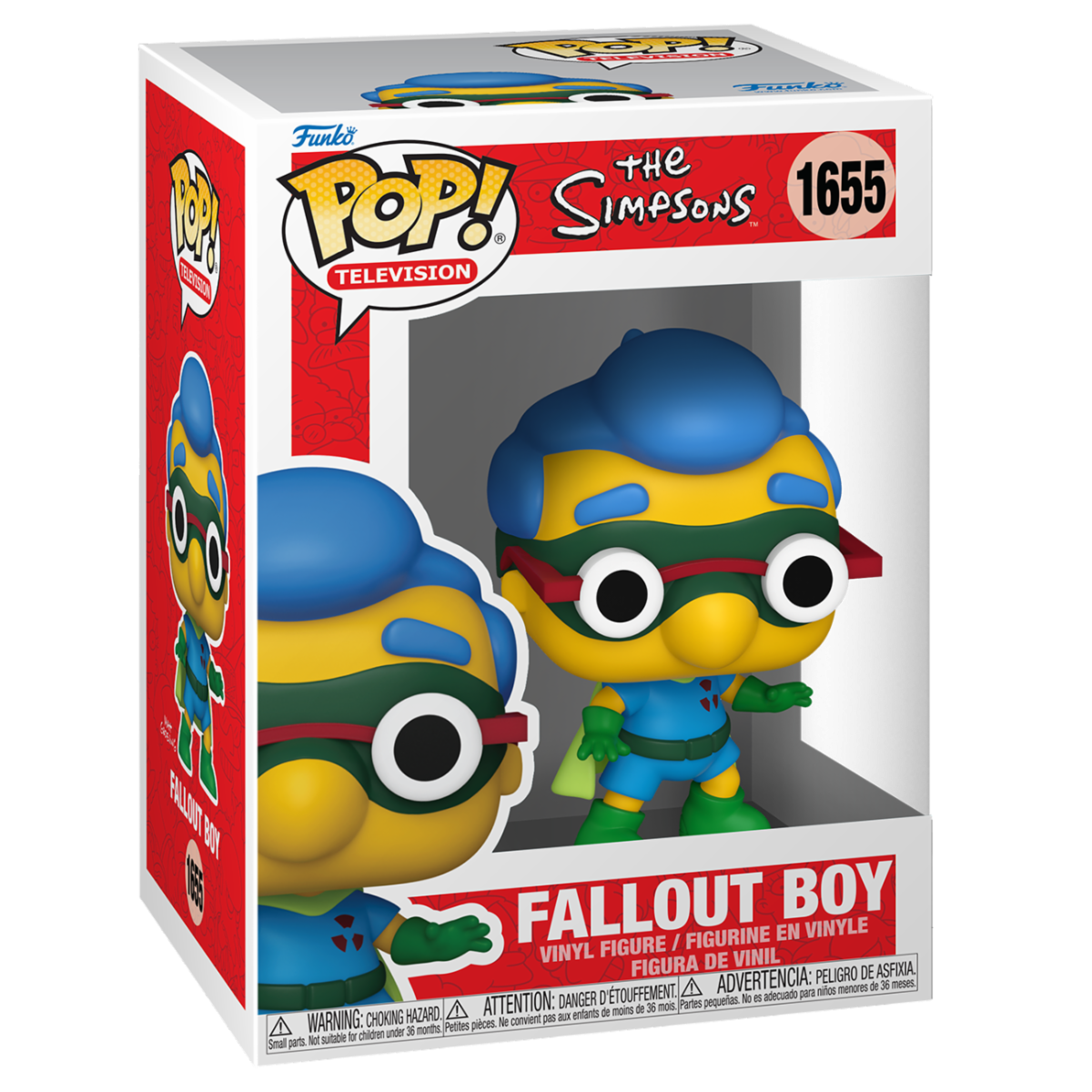 THE SIMPSONS - POP FUNKO VINYL FIGURE 1655 FALLOUT BOY 9CM