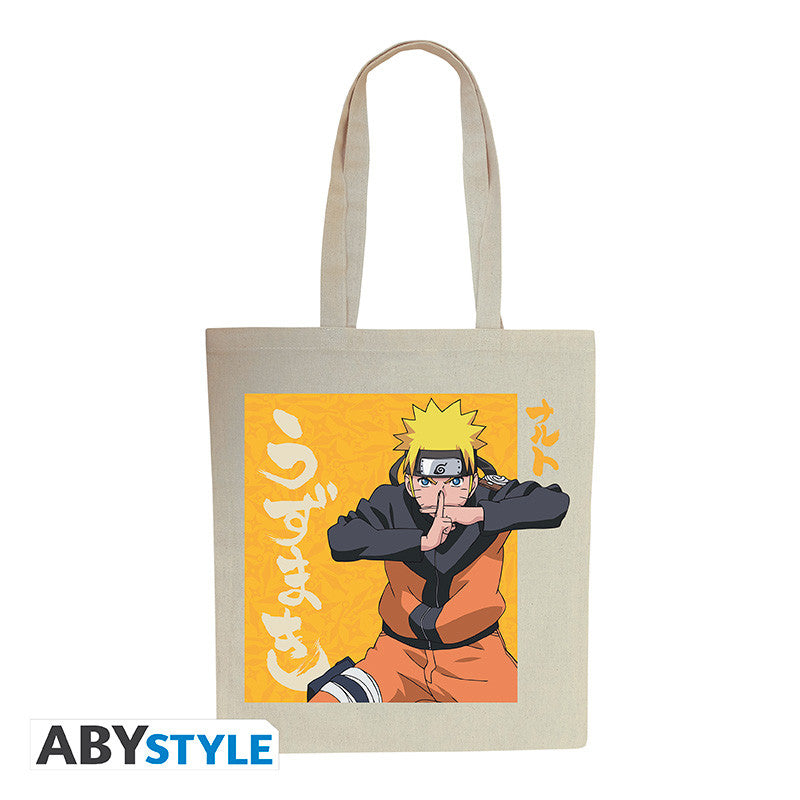 ABYBAG725 - NARUTO SHIPPUDEN - TOTE BAG - NARUTO JUTSU