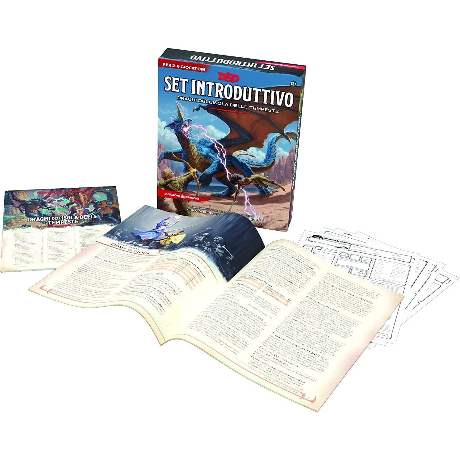 D&D 5.0 - SET INTRODUTTIVO DRAGHI DELL'ISOLA DELLE TEMPESTE - ITA