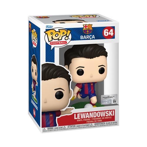 FOOTBALL: BARCELLONA F.C. - POP FUNKO VINYL FIGURE 64 LEWANDOWSKI 9CM