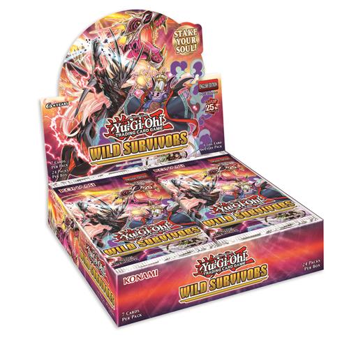 BOX YU-GI-OH! - SOPRAVVISSUTI SELVAGGI (24 BUSTE) - ITA