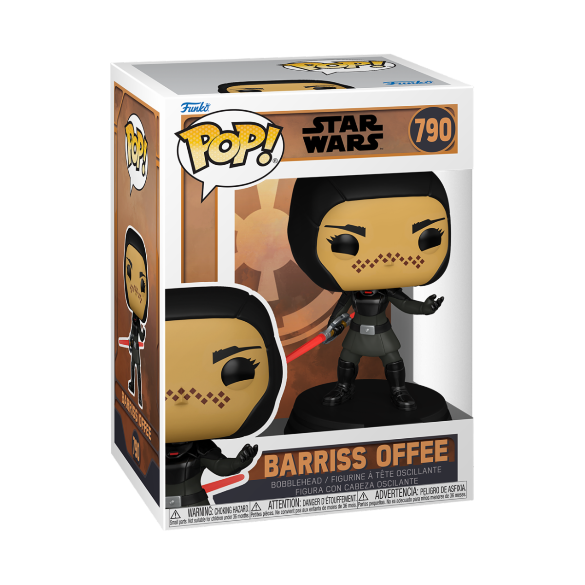 STAR WARS: TALES OF THE EMPIRE - POP FUNKO VINYL FIGURE 790 BARRISS OFFEE 9CM