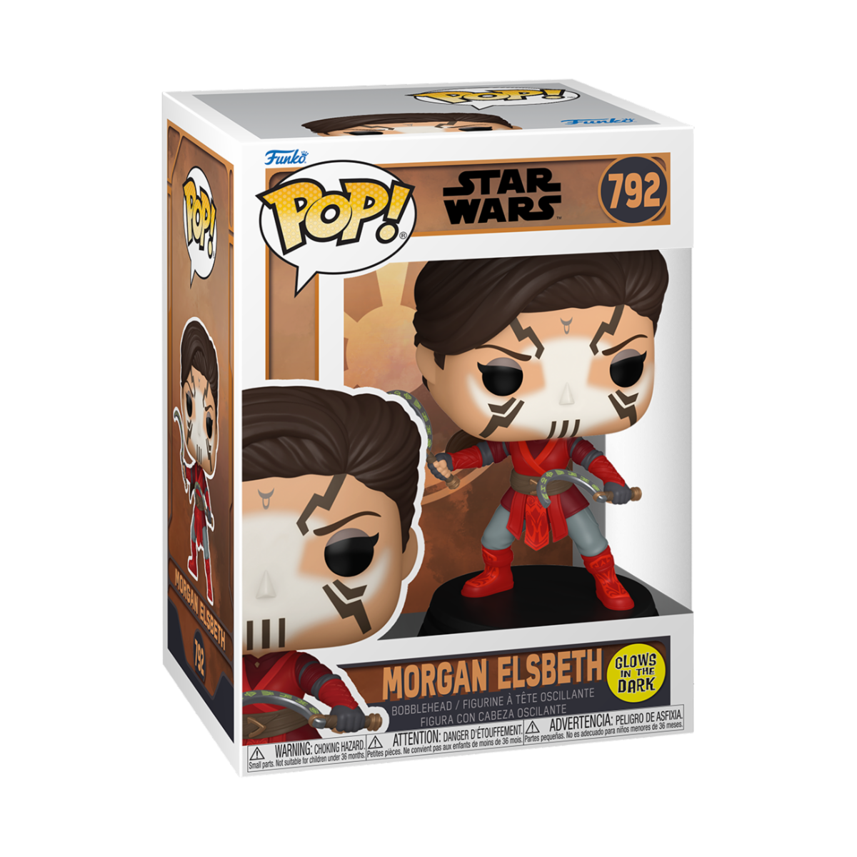 STAR WARS: TALES OF THE EMPIRE - POP FUNKO VINYL FIGURE 792 MORGAN ELSBETH(GW) 9CM